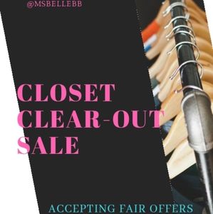 ✨️📣 ON SALE✨️ LIQUIDATION SALE🛍✨Everything Must Go! BEST OFFER ACCEPTED